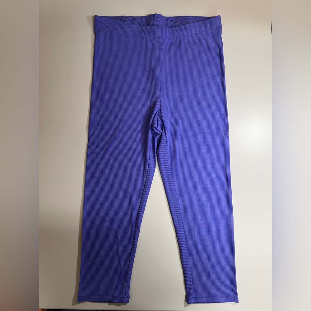 SKIMS Soft Lounge Capri in Tanzanite Size XS